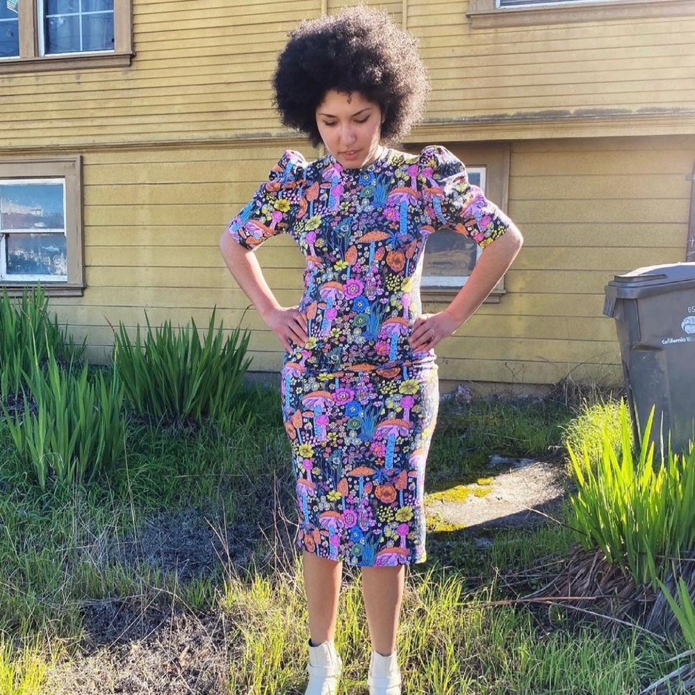 Nooworks Magic Mushroom Puff Dress